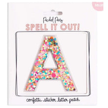 Load image into Gallery viewer, Stick To It Confetti Alphabet Letters