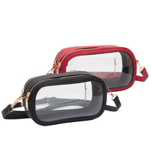 Load image into Gallery viewer, Oval Clear Gameday/Stadium Bag
