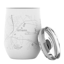 Load image into Gallery viewer, Athens Map Wine Tumbler