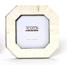 Load image into Gallery viewer, Octagon Bone Photo Frame