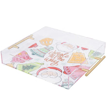 Load image into Gallery viewer, Jingle All the Way Santa Acrylic Tray