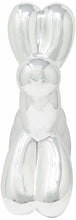 Load image into Gallery viewer, Silver Ceramic Dog Bank