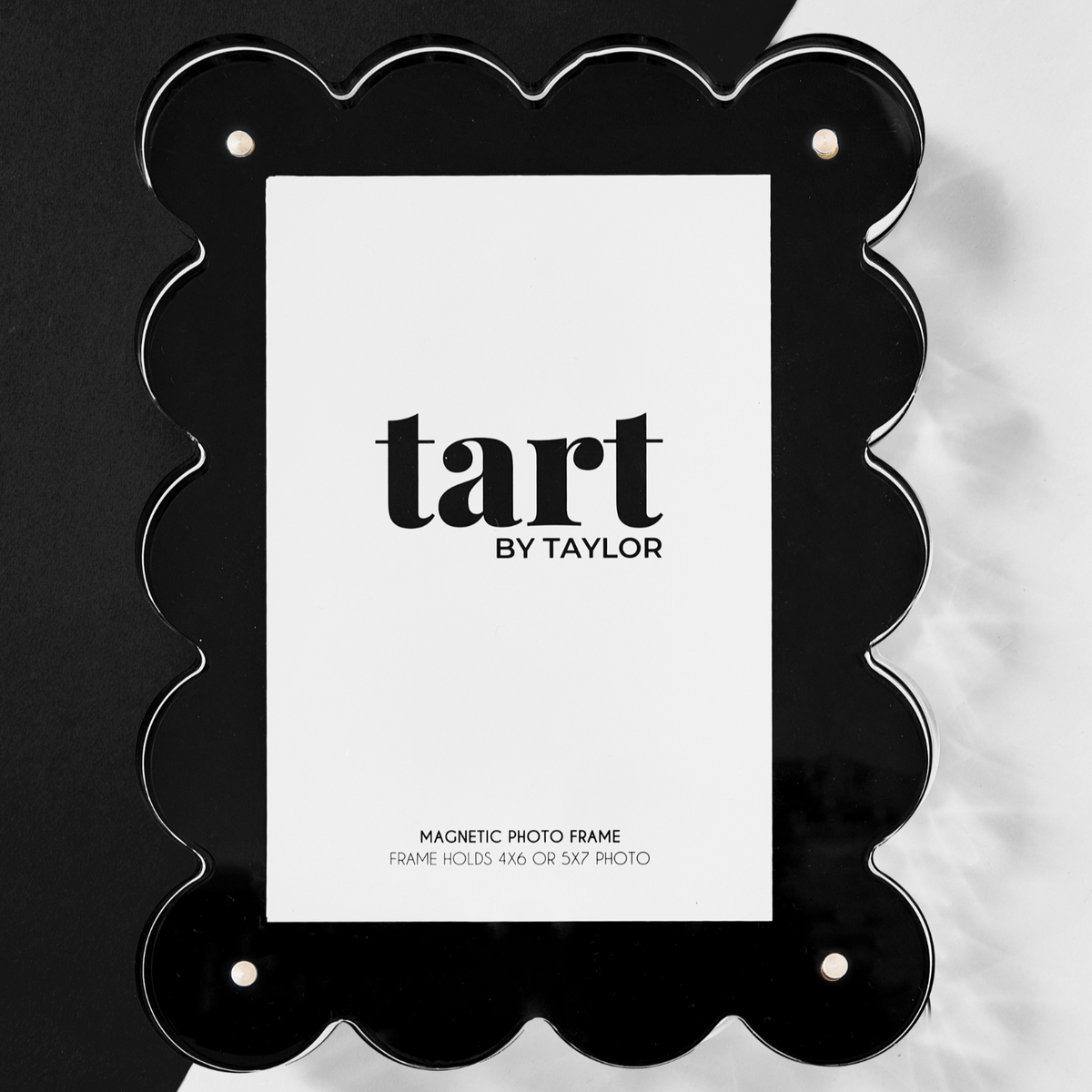 Tart By Taylor Black Acrylic 8x6 Frame