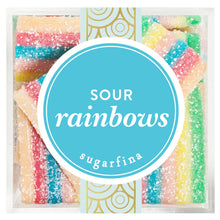 Load image into Gallery viewer, Pack of Sour Rainbows candy with Sugarfina branding on a white background
