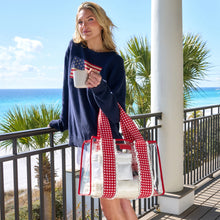 Load image into Gallery viewer, Case-Mate Cherry Gingham Jelly Tote Bag