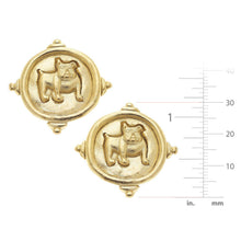 Load image into Gallery viewer, Bulldog Pierced Earrings