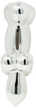 Load image into Gallery viewer, Silver Ceramic Dog Bank