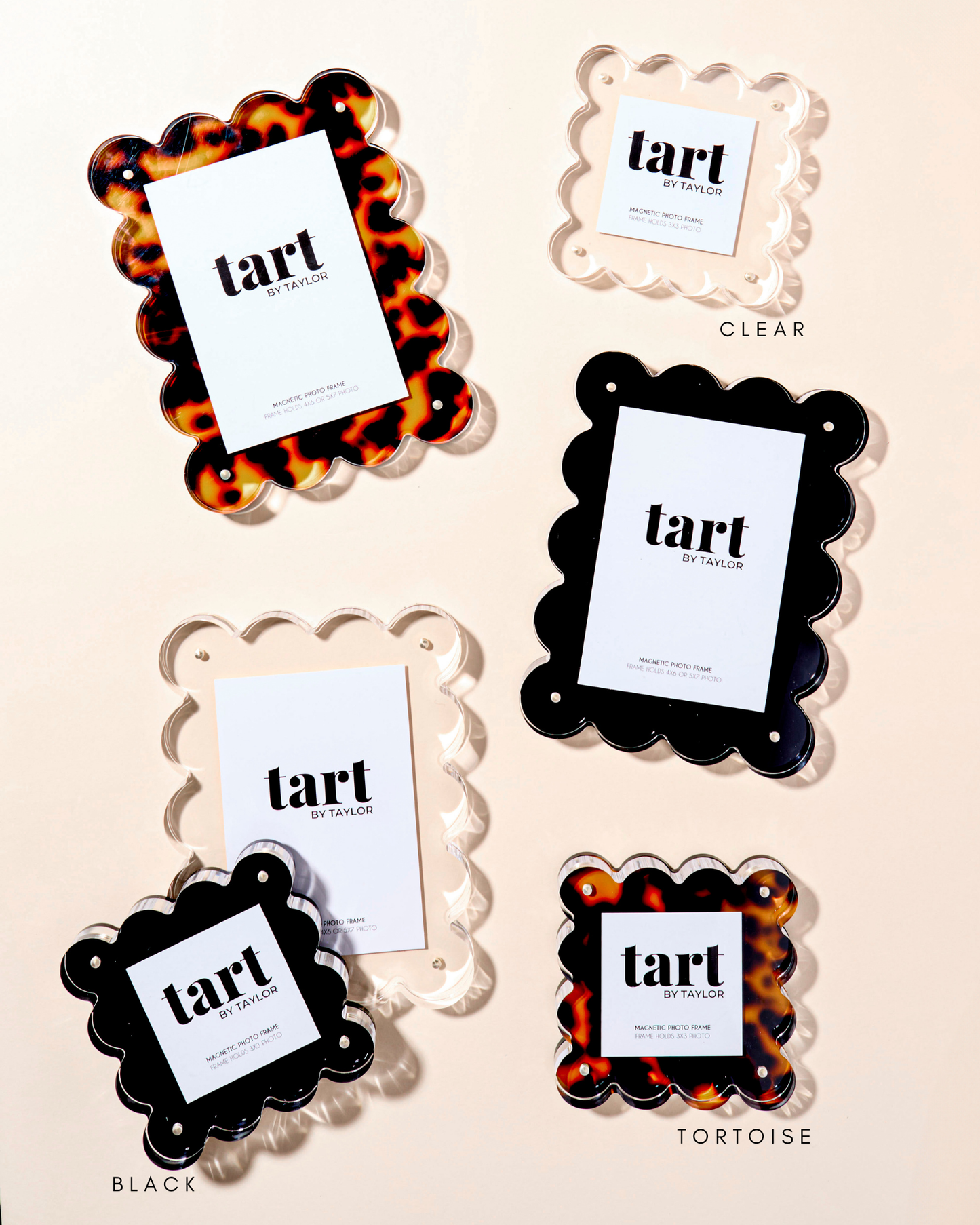 Tart By Taylor Clear Acrylic Mini Frame