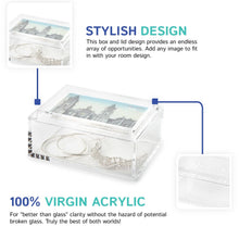 Load image into Gallery viewer, Rectangular Box W/ 4X6 Photo Frame Lid