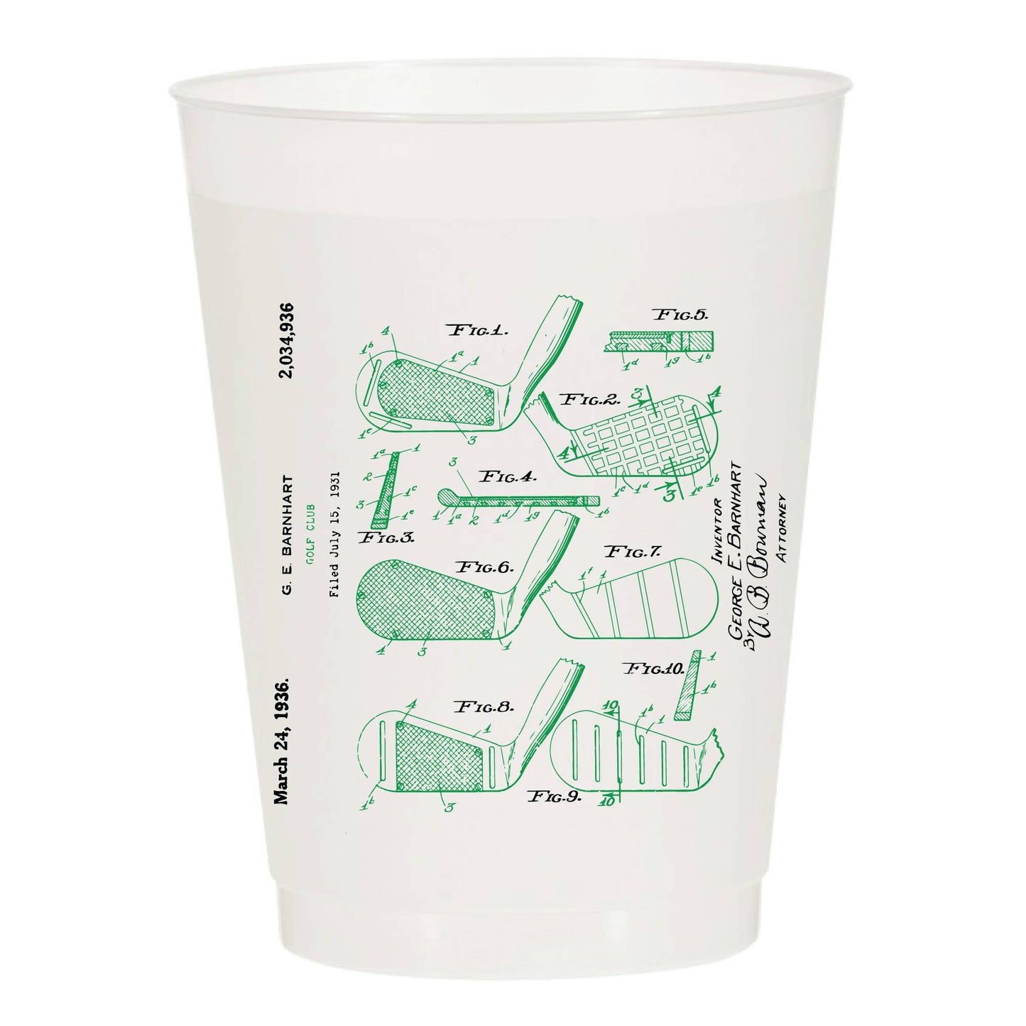Golf Club Heads Frost Flex Cups