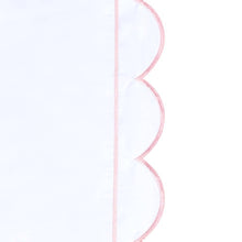Load image into Gallery viewer, Scallop Frame Embroidered Cotton Percale Duvet Set