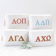Load image into Gallery viewer, Sorority Accessory Cosmetic Bag