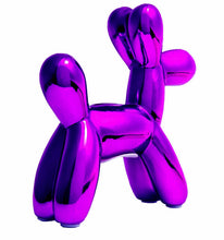 Load image into Gallery viewer, Purple Ceramic Dog Bank