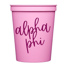 Load image into Gallery viewer, Sorority Stadium Cups
