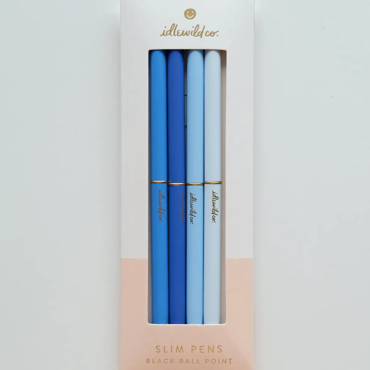 Slim Pen, Set of Four | Spectrum Baby Blues