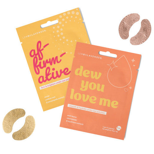 Lemon Lavender Eye Candy " Hydrating" Foil Under Eye Patches