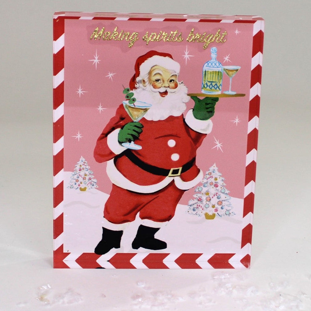 Acrylic Making Spirits Bright