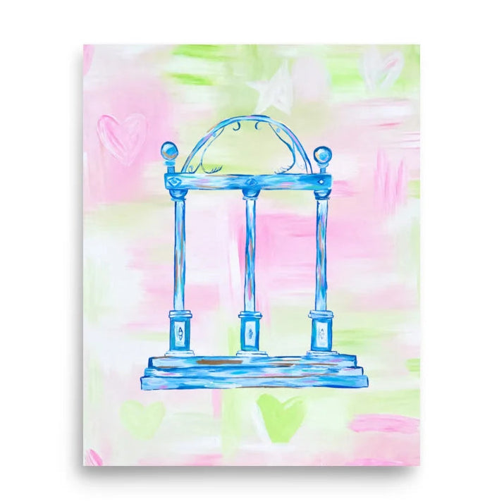 The Arches in pastels