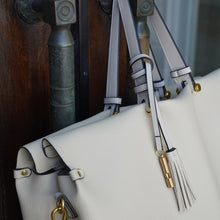 Load image into Gallery viewer, MONTEMARÉ Vienna Carry-On Tote Latte