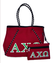 Load image into Gallery viewer, Sorority Neoprene Tote