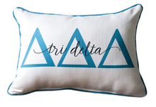 Load image into Gallery viewer, Sorority Large Letter Overlap Pillow