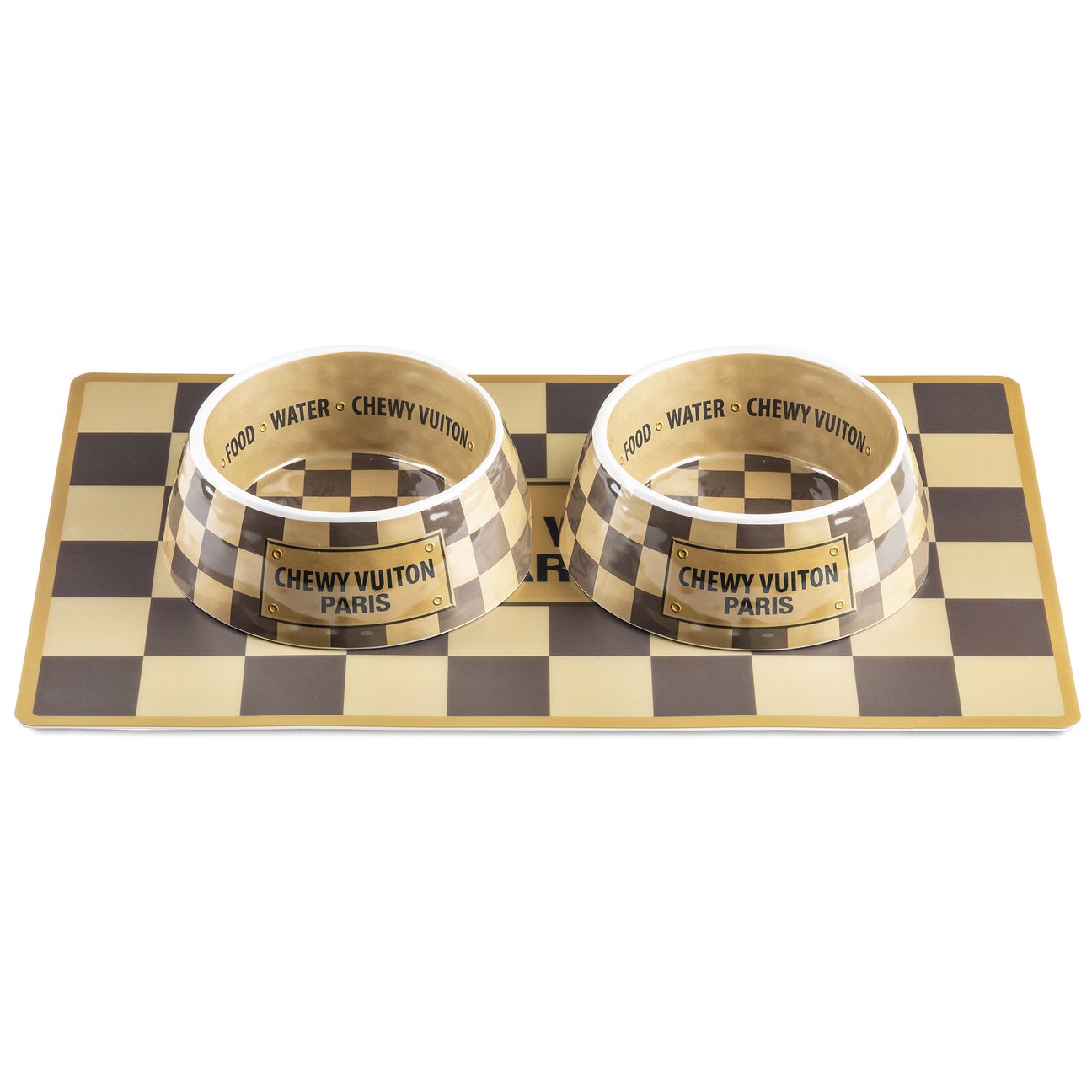 Chewy Vuiton Checkered Placemat