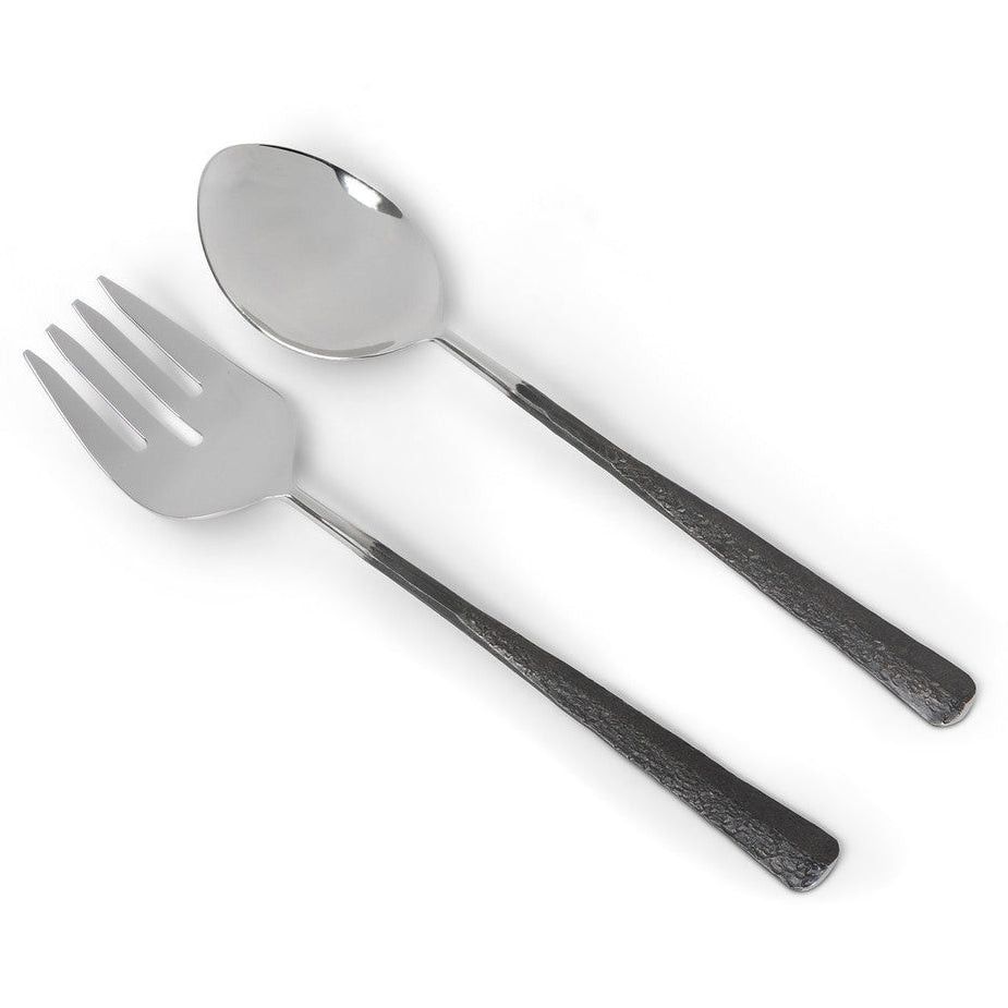 Rustic Salad Server Set