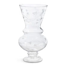 Load image into Gallery viewer, Wallace Etched Glass Vase