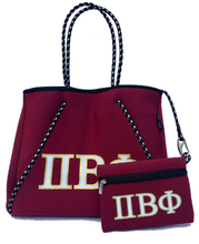 Load image into Gallery viewer, Sorority Neoprene Tote