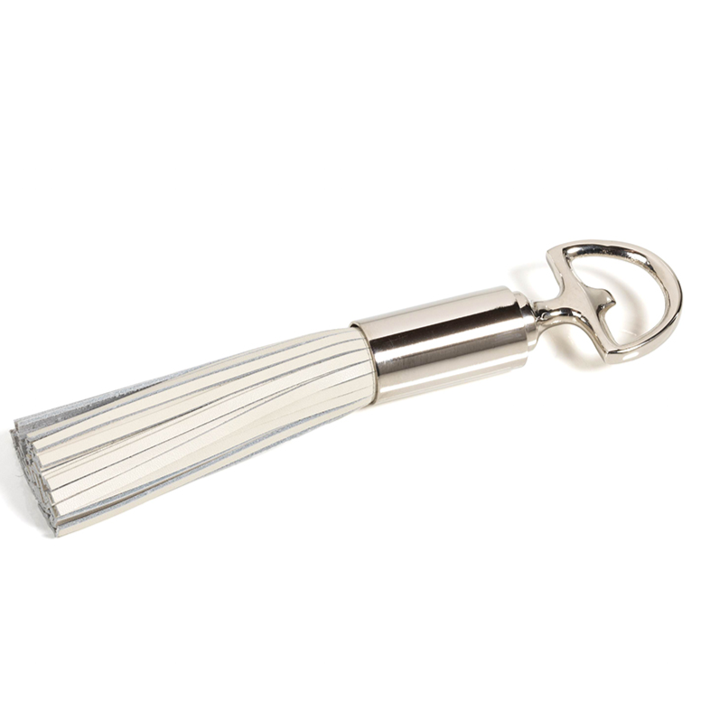 Zodax Royal Leather Tassel Bottle Opener
