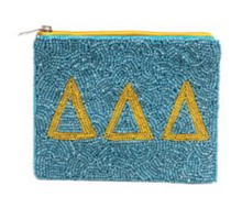 Load image into Gallery viewer, Beaded Sorority Coin Purse