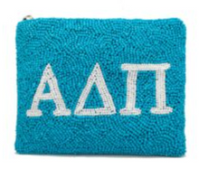 Load image into Gallery viewer, Beaded Sorority Coin Purse