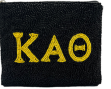 Load image into Gallery viewer, Beaded Sorority Coin Purse