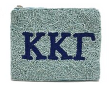 Load image into Gallery viewer, Beaded Sorority Coin Purse