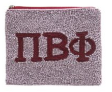 Load image into Gallery viewer, Beaded Sorority Coin Purse