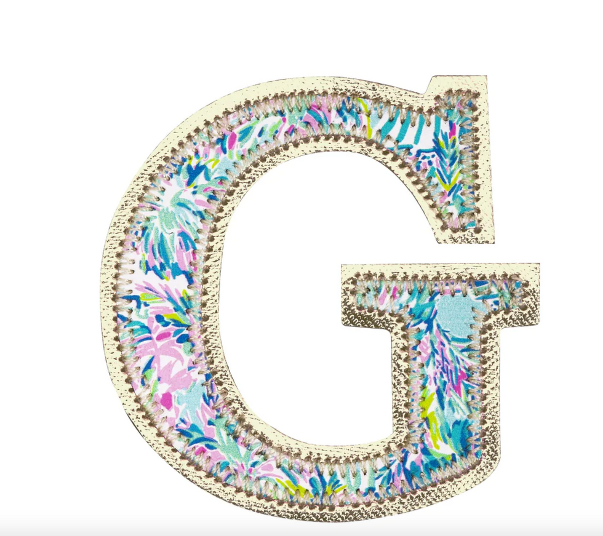 Lilly Pulitzer Monogram Sticker