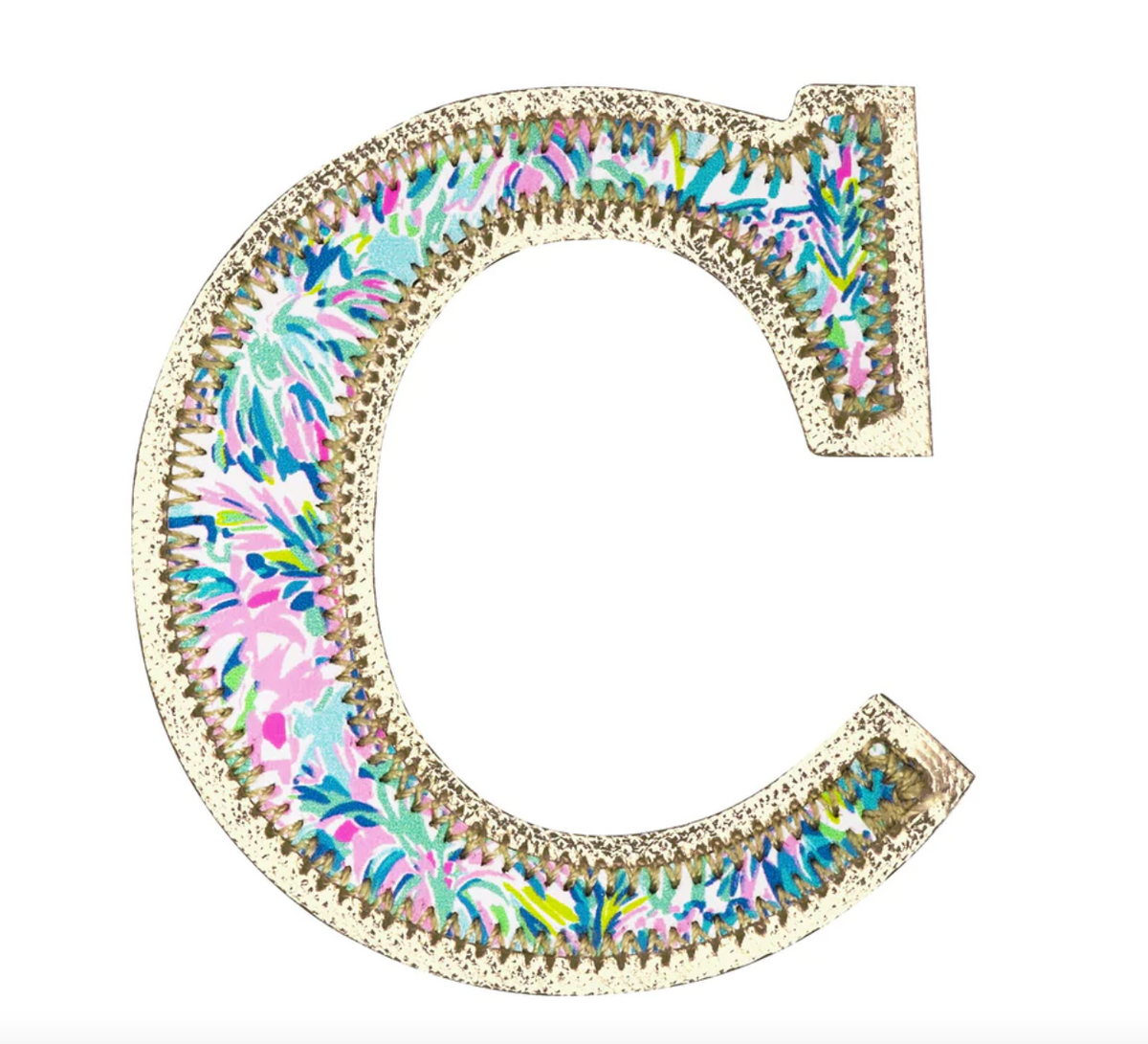 Lilly Pulitzer Monogram Sticker