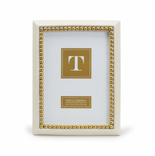 Load image into Gallery viewer, Gold Beaded 5x7 Photo Frame