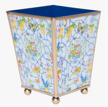 Load image into Gallery viewer, Wonderland Enameled Square Cachepot Planter