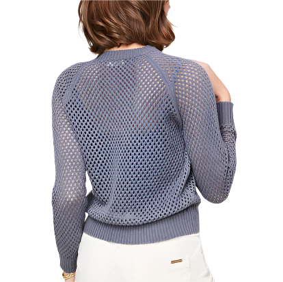 Blue Shelby Seawool Pullover