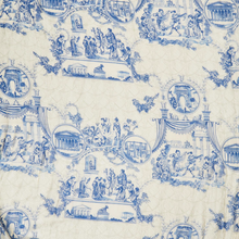 Load image into Gallery viewer, Ancient Column Print Blue Lounge Pant