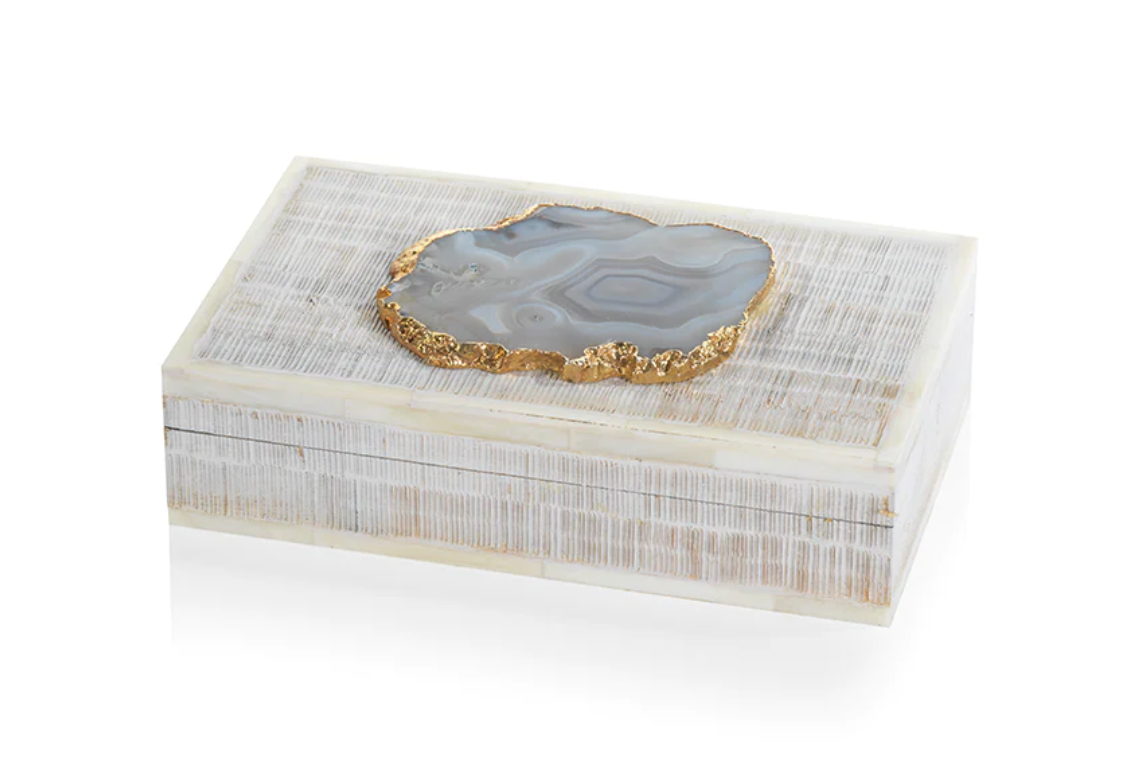 Zodax Box with Gemstone