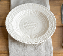 Load image into Gallery viewer, Creamware Basketweave Salad Plate