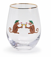 Load image into Gallery viewer, Animal Party Stemless Glass