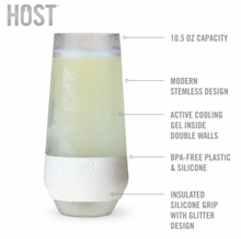 Load image into Gallery viewer, Champagne Freeze Cooling Cups Set