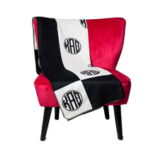 Load image into Gallery viewer, Circle Monogram Sorority Blanket