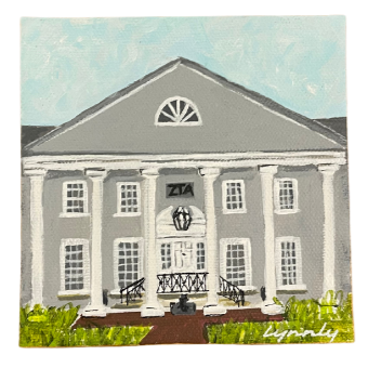 6x6 Actual Colors Sorority House Canvas
