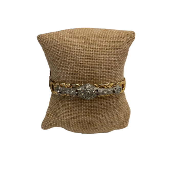 Upcycled Antique Cuff Bracelet