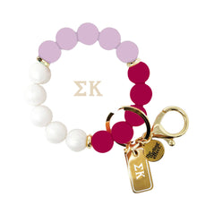 Load image into Gallery viewer, Sorority Hands Free Key Chain Wristlet