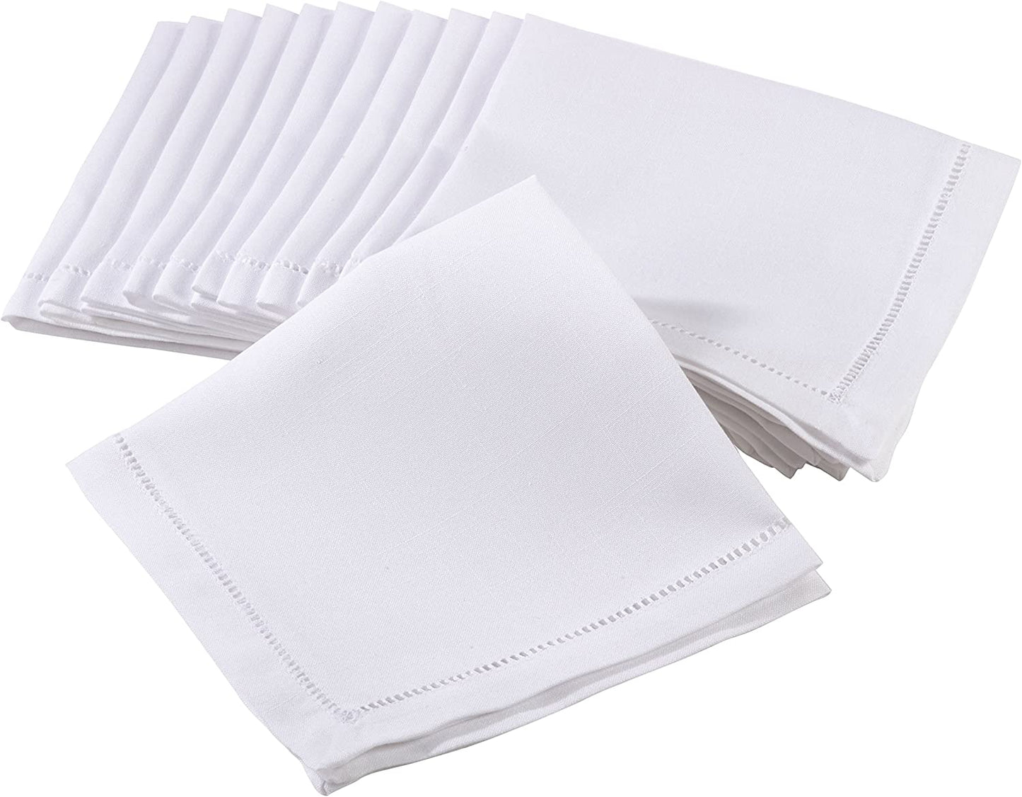 Dinner Napkin with Hemstitch Border